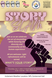 Newark Pride, Inc. presents Story Slam