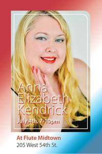 Anna Elizabeth Kendrick sings jazz at Flute Midtown!