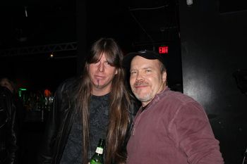 Keith Menser of Mystic-Force with Billy
