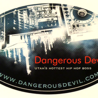 Dangerous Devil One Of A Kind Sticker -design 2-