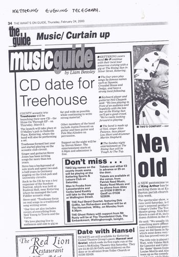Evening Telegraph CD Launch 2000
