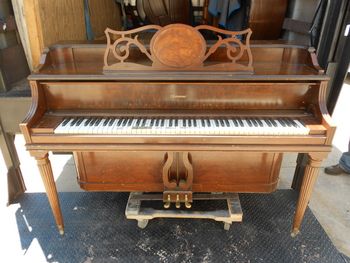 1939 Baldwin Acrosonic, The craftsmanship back in its day was fantastic, lots of parts to refinish on this one.
