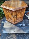 6 sided end table