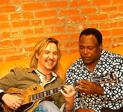 U-Nam & George Benson in studio