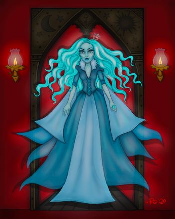 "The Lady of the Manor" Art by Raven Quinn

