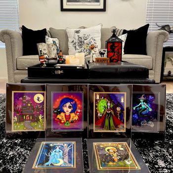 Signed/Matted Art Prints by Raven Quinn

