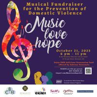 Music, Love, Hope - Fundraiser for the Prevention of Domestic Violence 