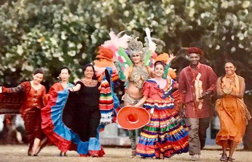 Colourful Multicultural FESTURI members from varying origins
