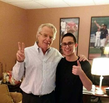 Drew and Jerry Springer.

