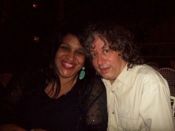 JB with Amy Simmons, 2011.
