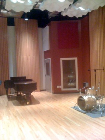 The recording studio where I teach at The College of St. Rose
