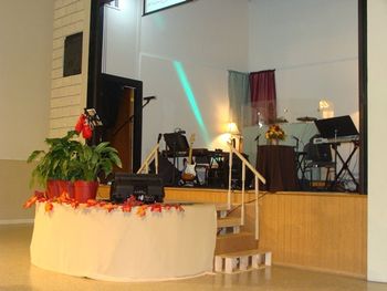 The Praise Place stage
