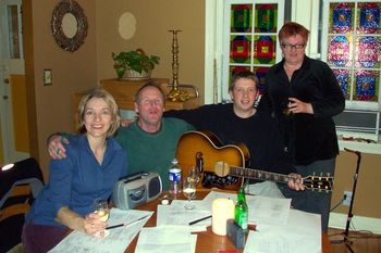 Writing the Kelowna Centennial Song, "100 Years" with co-writers Michael O'Neil, Ryan Donn and Jane Eamon
