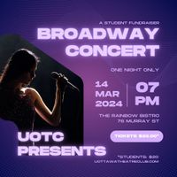 UOTC Broadway Concert Fundraiser 