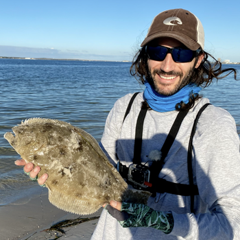Flounder on Pensacola Beach
