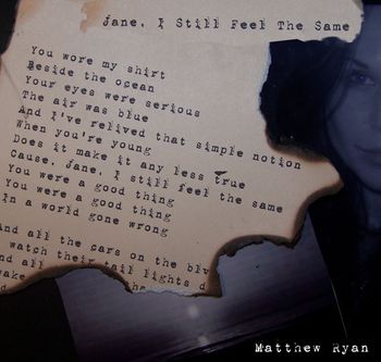 Cool artwork photo from the Jane, I Still Feel The Same single by Sarah Metzger
