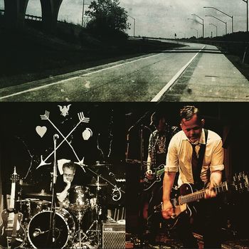Northern Wires Tour Montage... Photo of MR by Susan Weber/Photo of Steve and The Road by MR & BG
