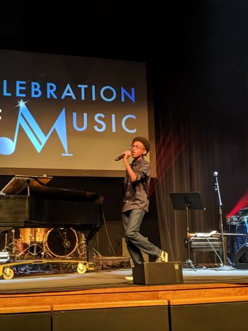 Kelvin Performing at The Celebration of Music
