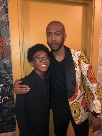Kelvin with Brandon Waddles ( Music Director-Band) ( NAACP Act-So 41st National Competition 2019)
