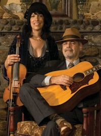 Margey Peters and Brad Vickers for "Le Blues Hot" 2008 Photo by Keith Widyolar
