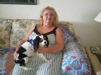 "Dotty" went to her new home with Suzie in Bonita Springs, Florida, where she is the queen. 2010
