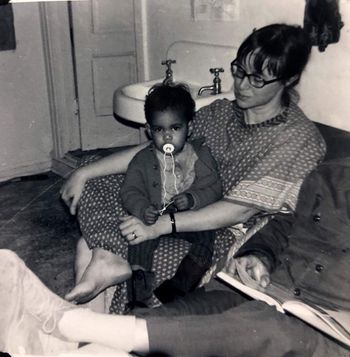Jordan Patterson and his Momma Nancy-Lou Patterson
