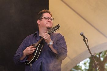 Mark on mandolin - his lighter side
