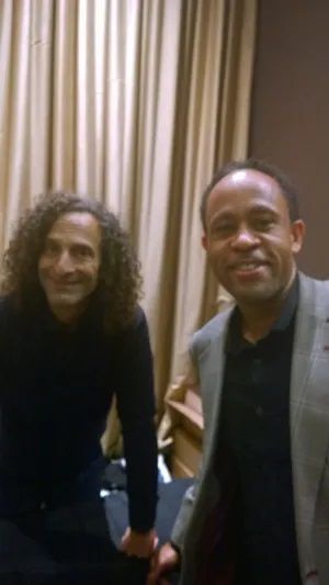 Lunch at U.S. Capitol with Kenny G
