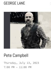 Pete Campbell @ George Lane St Kilda