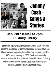Johnny Cash: Songs and Stories