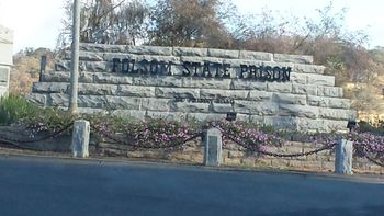 Folsom State Prison Sign
