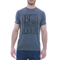 T-Shirt - Be Your Own Light - Charcoal