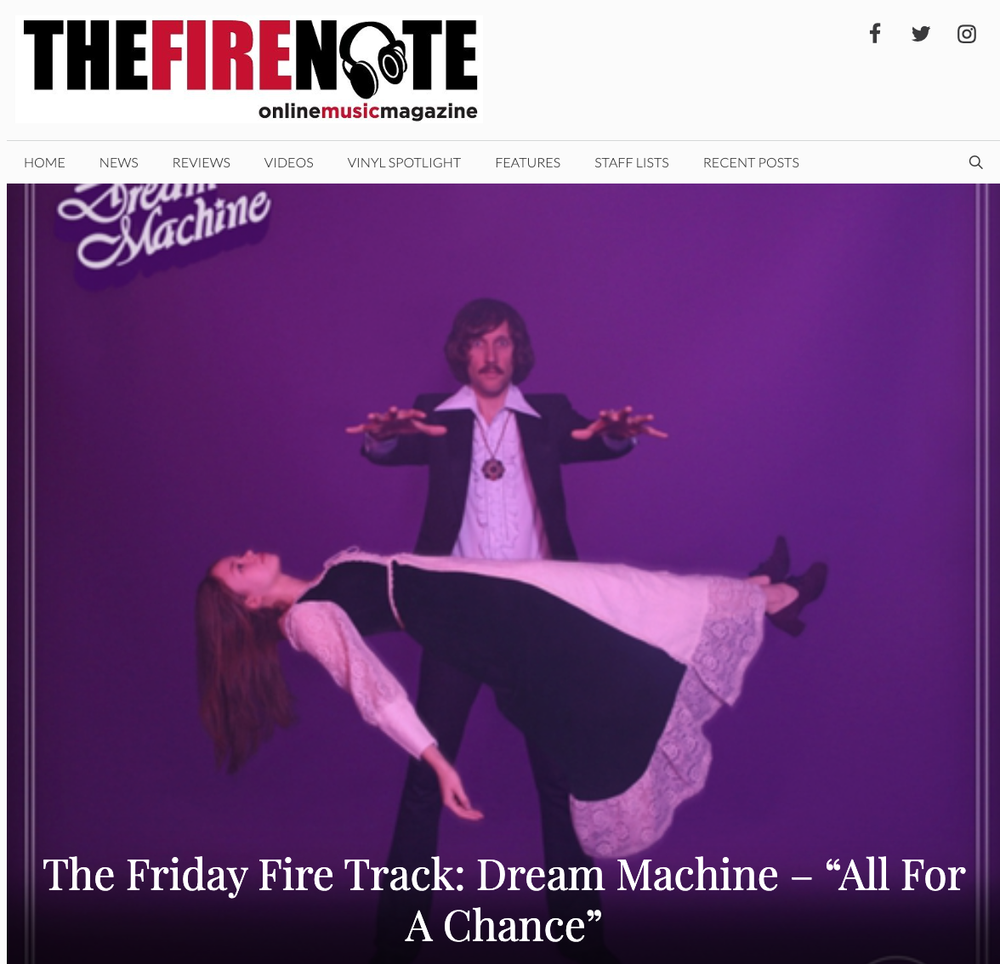 Heavy Psych Rock Band Dream Machine News Article