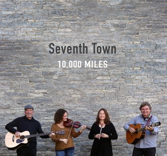 Album cover for Seventh Town's upcoming CD, 10,000 Miles