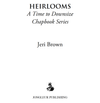 ebook pdf download HEIRLOOMS—A Time to Downsize