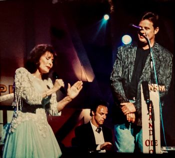 With Loretta Lynn and Vince Gill on the Grand Ole Opry
