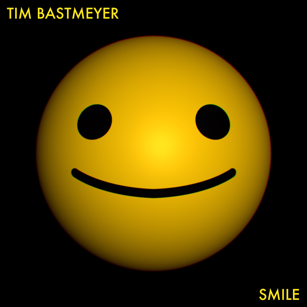 Photo of the new single cover for Tim Bastmeyer's Smile. Now streaming on Spotify!