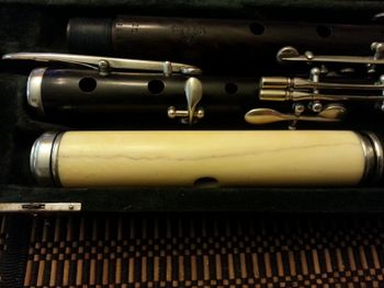 Wurliter flute ivory crack repair.
