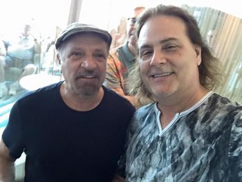 Felix Cavalierie from the Rascals and me.

