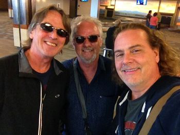 9/10/14 - Deadwood, SD - with Larry Nelson (left) and Myles Goodwyn from April Wine
