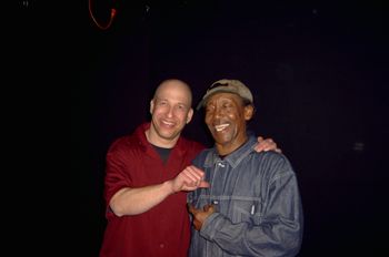 with Willie " Big Eyes" Smith
