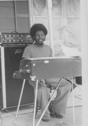 Me back in 1975? This was the first fender rhodes keyboard and one of the first peavey amps...
