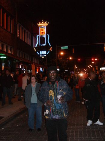 Hangin out on Beale St...
