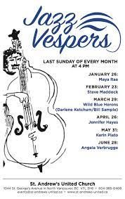 Jazz Vespers featuring Gergana Velinova Jazz Quartet 