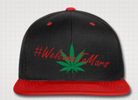 Welcome To Mars (Black & Red) Snapback 
