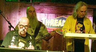 2008 Guy Juke , Ray, & Gurf Morlix at Threadgill's World Headquarters in Austin Texas for the Doak Snead Band Reunion 2008
