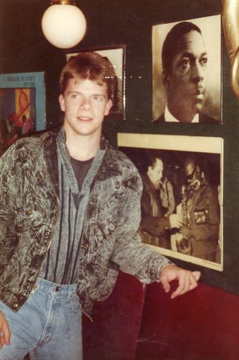 At the Village Vanguard in NYC in 1988
