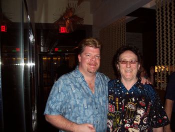 Me & Denny Laine of Wings - 2008
