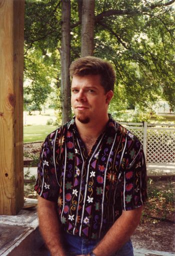 BG in Augusta, GA in July 1996 - pre-recording session
