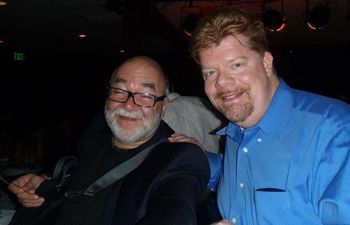 The great drummer Peter Erskine and me at Vitello's - 2016
